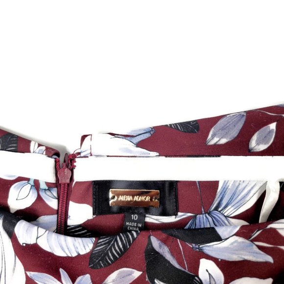 Alexia Admor Off The Shoulder Floral Sheath Dress. * Size 10 * - Picture 5 of 6